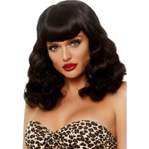 Paróka Leg Avenue Curly Retro lumineszcens hatással