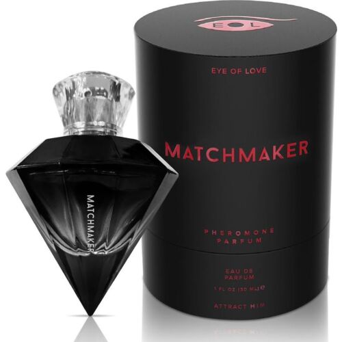 Feromonás parfüm EYE OF LOVE Matchmaker Black Diamond 30 ml