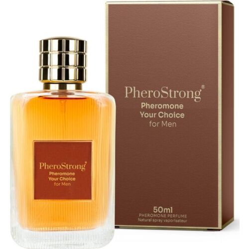 Feromonás Parfüm Férfiaknak PHEROSTRONG - Vágykeltő Illat 50ml