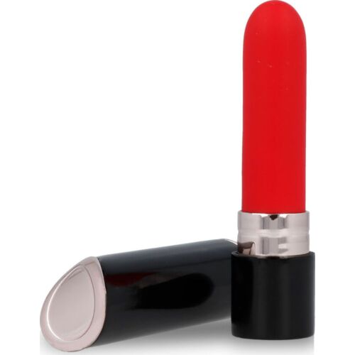 Vibrátor LIPS STYLE SHIA fekete és piros színben