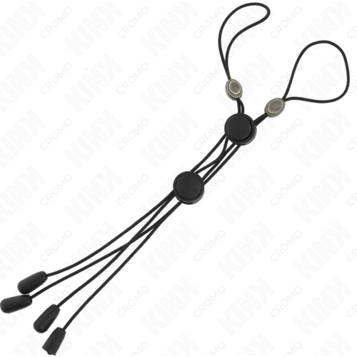 Pezoneras KINK NIPPLE GRIP fekete részletekkel
