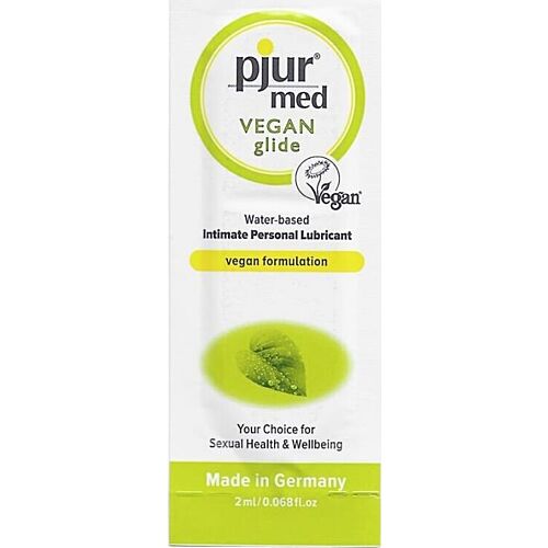 Lubrikáló PJUR MED VEGAN GLIDE 2 ml | Vegán formulával