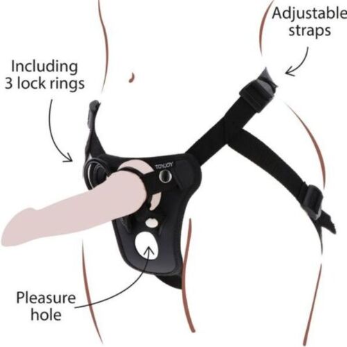 Hám GET REAL strap-on élményhez