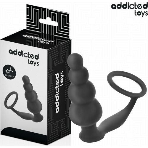 Anális dugó ADDICTED TOYS Modell 5 gyűrűvel