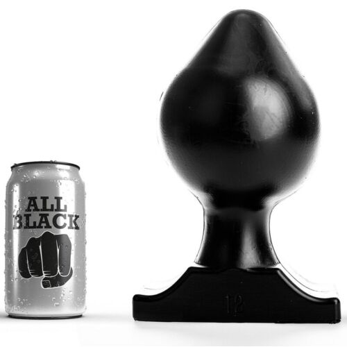 Plug ALL BLACK 22,5 CM lágy és rugalmas kialakítással