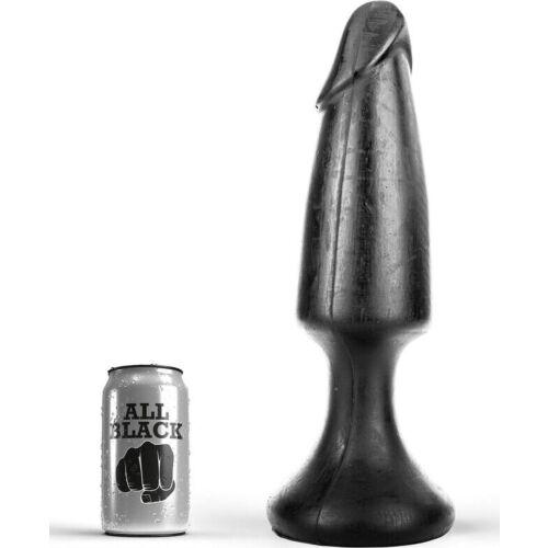 BDSM Anal Plug ALL BLACK 35 CM
