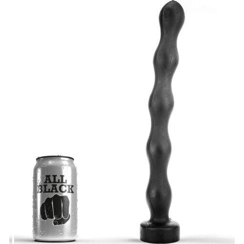 BDSM Anal Plug ALL BLACK 32 CM - Változatos élmény