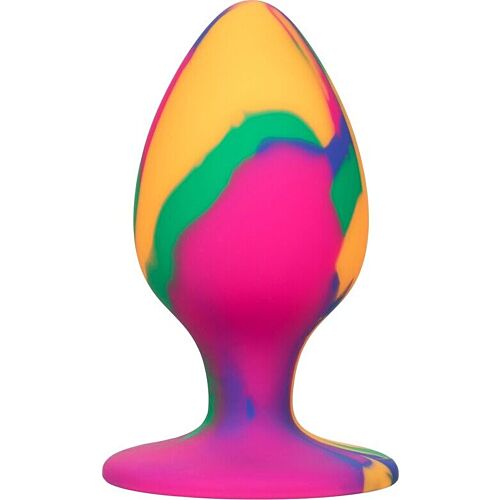 BDSM Anális Plug CALEXOTICS Cheeky Large Tie-Dye