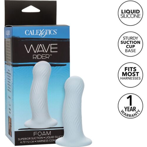 Anal Plug CALEXOTICS Wave Rider Foam hullámos textúrával