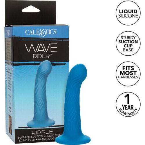 Anális dugó CALEXOTICS Wave Rider Ripple hullámos textúrával