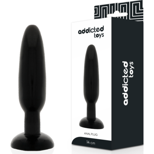 Anális Plug ADDICTED TOYS 14 CM Kényelmes TPR Anyaggal