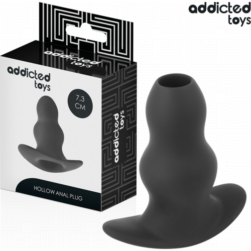 Hüvelyi dugó ADDICTED TOYS - HOLLOW ANAL PLUG SILICONE SIZE S