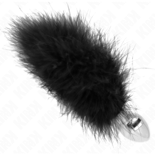 BDSM Anal Plug KINK 11 x 7 CM Szintetikus Farokkal