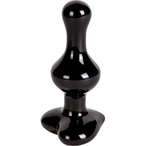 Anális plug S Pleasures Crystal STELLA szív alakú alappal
