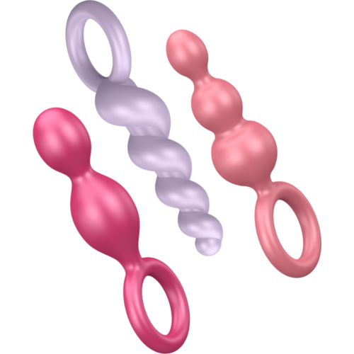 Plug anal SATISFYER PLUGS Szett 3 méretben