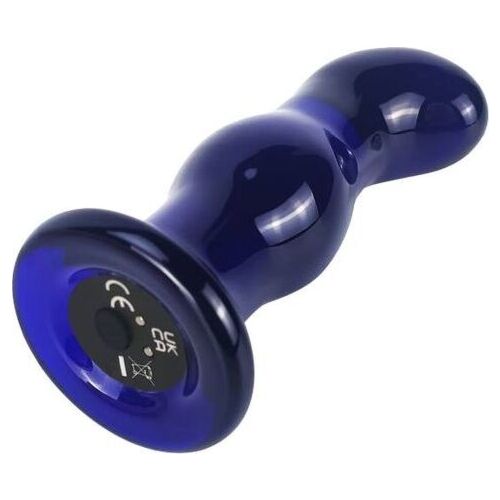 Üveg anál plug TOYJOY The Gleaming 5 vibrációs móddal