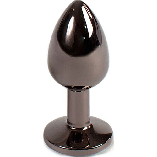 BDSM Anális Plug SECRETPLAY GUNMETAL Kicsi 7 cm