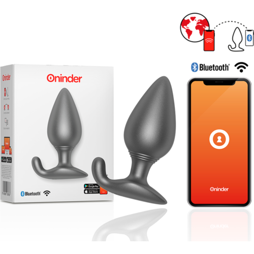 BDSM Anal Plug ONINDER RIO rezgő anális dugó