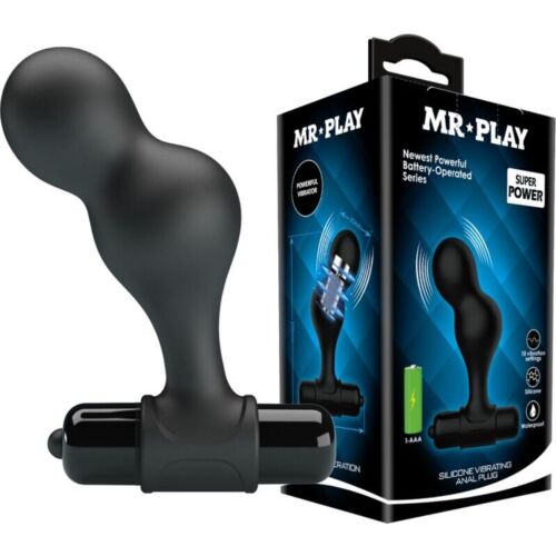 BDSM Anális Plug MR PLAY 10 funkcióval