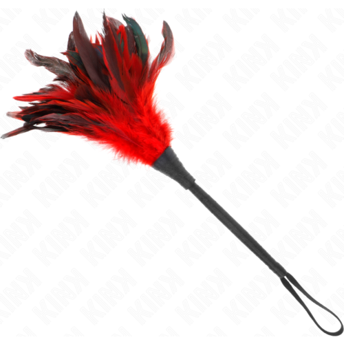 Szőrös szexjáték KINK RED MAIDS HORN 36 CM