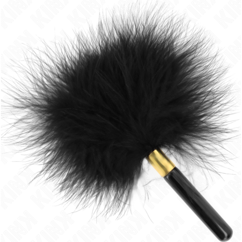 Kínzó eszköz KINK BLACK GOLD METAL TICKLE FEATHERS
