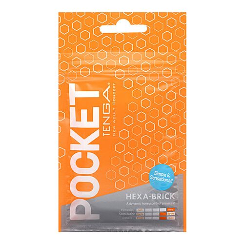 Masturbátor Tenga POCKET TENGA HEXA-BRICK