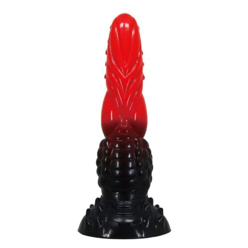 Dildo POWER MONSTERS FIRE DRAGON FANTASY szívócsészével
