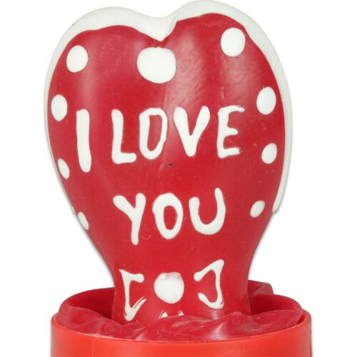 Vicces kondom CONDOMERIE I LOVE YOU modell