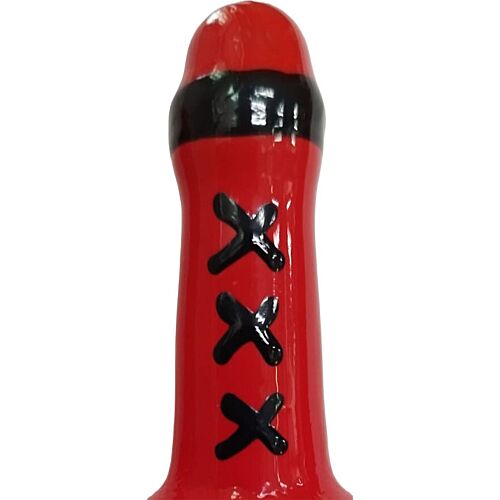 Vicces kondom CONDOMERIE Amsterdam Red