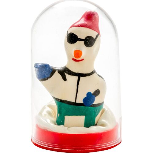 Vicces kondom CONDOMERIE Snowboarder XL kézzel festett