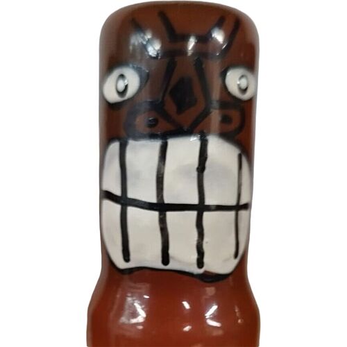 Vicces kondom CONDOMERIE TIKI TOTEM-FRIKI-02 kézzel festett