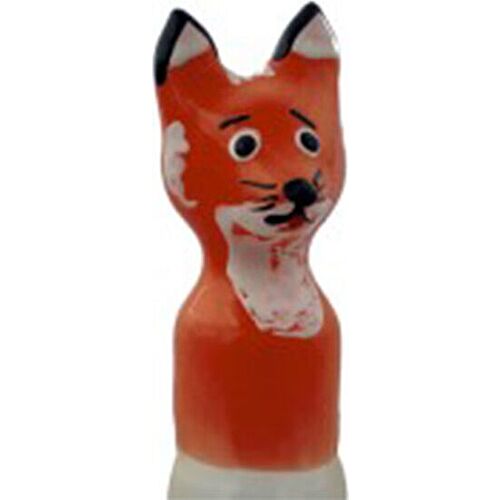 Vicces óvszer CONDOMERIE Fox Brown XL kézzel festett