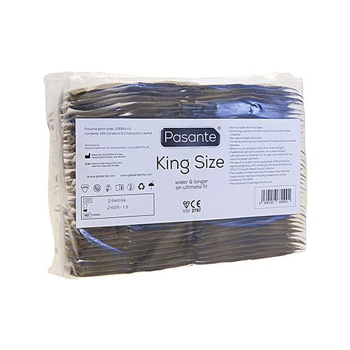 Kondom PASANTE King Size 144 darab
