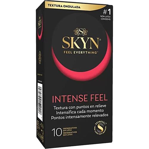 Kondom SKYN INTENSE FEEL hullámos textúrával