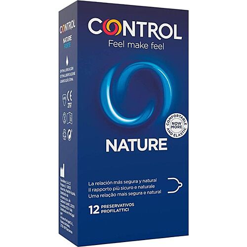 Kondom CONTROL ADAPTA NATURE 12 darabos csomag