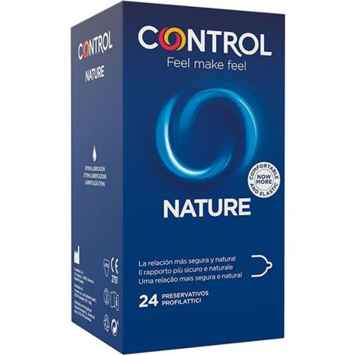 Kondom CONTROL 24 db átlátszó és síkosítóval