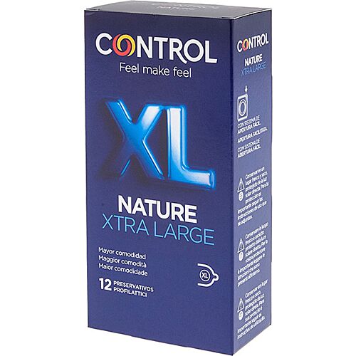 Kondom CONTROL - ADAPTA NATURE XL 12 db