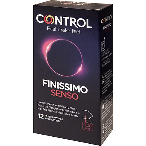 Kondom CONTROL Adapta Senso 12 db - Kiváló érzékenység