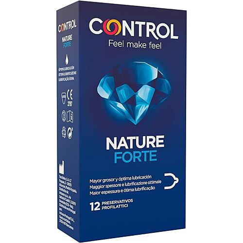 Kondom Control Forte 12 db | Magasabb vastagság, optimális érzékenység