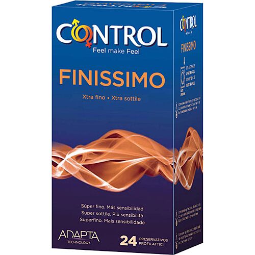 Kondom Control Finissimo 24 db - Extrém érzékenység