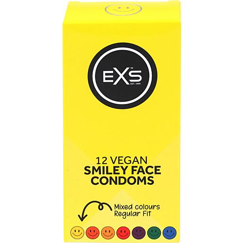 Óvszer Exs Smiley 12's - Kiemelkedő kényelem