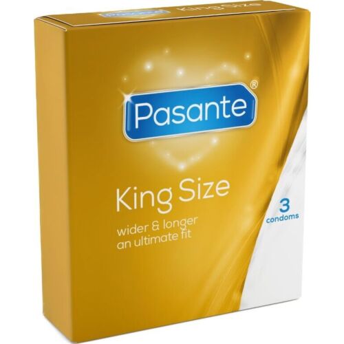 Kondom Pasante King Size – Szélesebb és hosszabb