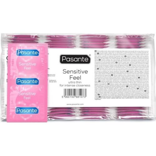 Óvszer Pasante Sensitive Feel - Ultra-vékony érintkezés