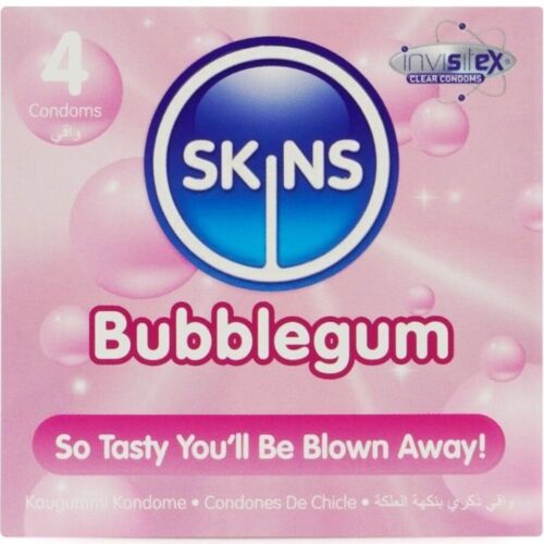 Kondom SKINS Bubblegum 4 db-os csomag