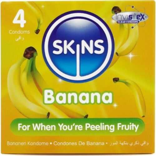 Kondom SKINS Banana Premium 8 db-os csomag