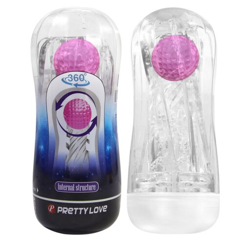 Masturbátor PRETTY LOVE 360º Texturált Kupa