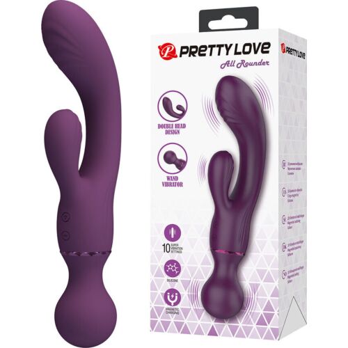 Vibrátor PRETTY LOVE ALL ROUNDER - Kétféle stimuláció