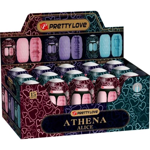 Masturbátor PRETTY LOVE ATHENA 15 különböző alagúttal