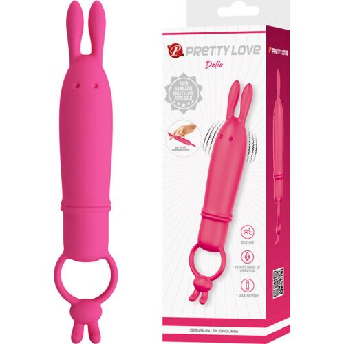 Vibrátor PRETTY LOVE DELIA nyúlformával
