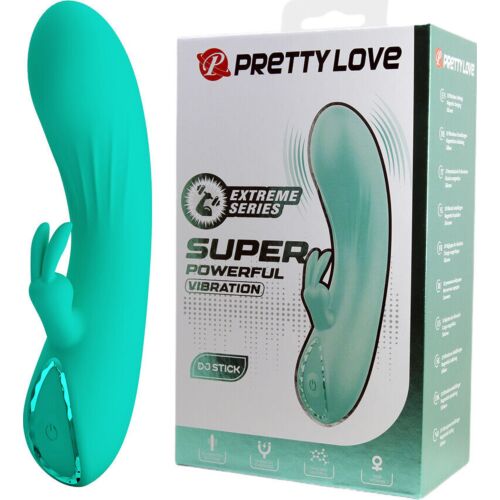 Rabbit vibrátor Pretty Love DJ Stick G-pont stimulálóval